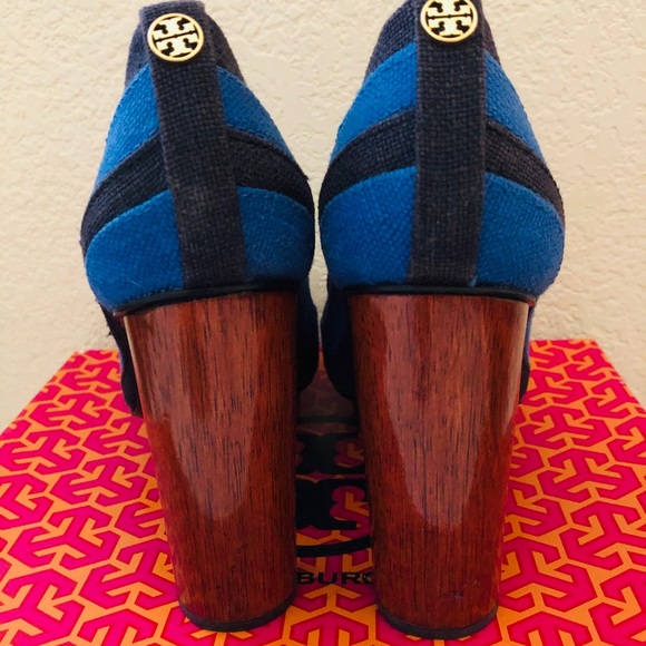 TORY BURCH HARD-TO-FIND UNIQUELY DESIGNED PUMPS - Picture 5 of 7